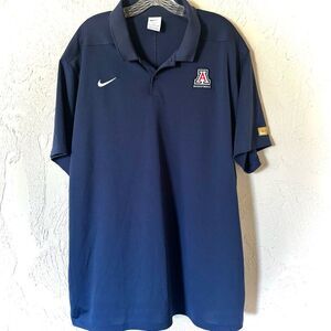 University of Arizona Basketball Nike Elite Men’s XXL Dri-Fit Golf Polo
